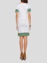 Fashion Ethnic Print Pocket Dress - Mini Dresses - INS | Online Fashion Free Shipping Clothing, Dresses, Tops, Shoes - 20-30 - 24/06/2021 - color-gray