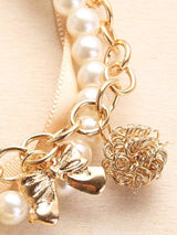 Faux Pearl Beaded Bracelet - INS | Online Fashion Free Shipping Clothing, Dresses, Tops, Shoes