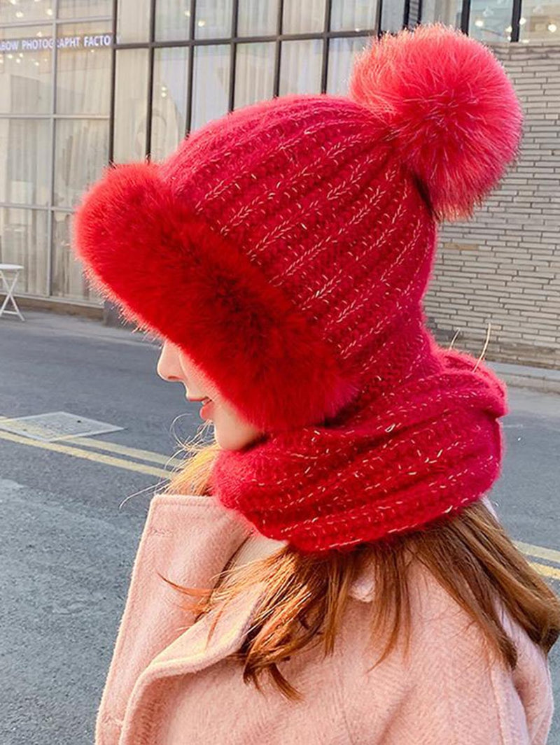 Female Sweet Conjoined Hat