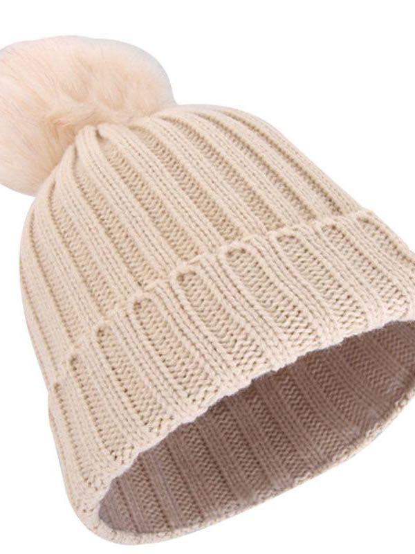 Female Winter Warm Knit Hat - INS | Online Fashion Free Shipping Clothing, Dresses, Tops, Shoes
