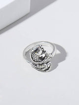 Fish Detail Cuff Ring - INS | Online Fashion Free Shipping Clothing, Dresses, Tops, Shoes
