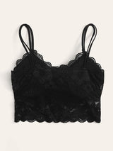 Floral Lace Bralette - INS | Online Fashion Free Shipping Clothing, Dresses, Tops, Shoes