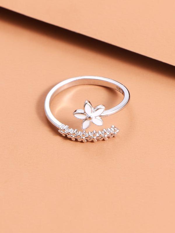 Flower Cuff Ring - INS | Online Fashion Free Shipping Clothing, Dresses, Tops, Shoes