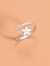 Flower Cuff Ring - INS | Online Fashion Free Shipping Clothing, Dresses, Tops, Shoes