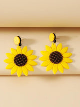 Flower Drop Earrings - INS | Online Fashion Free Shipping Clothing, Dresses, Tops, Shoes