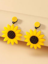 Flower Drop Earrings - INS | Online Fashion Free Shipping Clothing, Dresses, Tops, Shoes