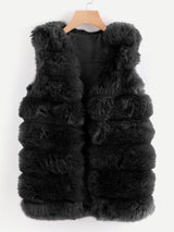 Fluffy Vest - INS | Online Fashion Free Shipping Clothing, Dresses, Tops, Shoes