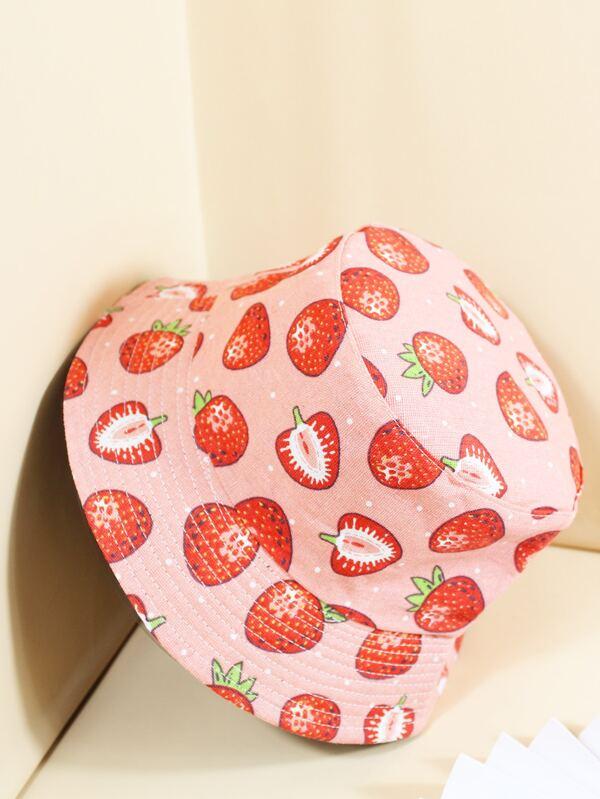 Fruit Pattern Bucket Hat - INS | Online Fashion Free Shipping Clothing, Dresses, Tops, Shoes