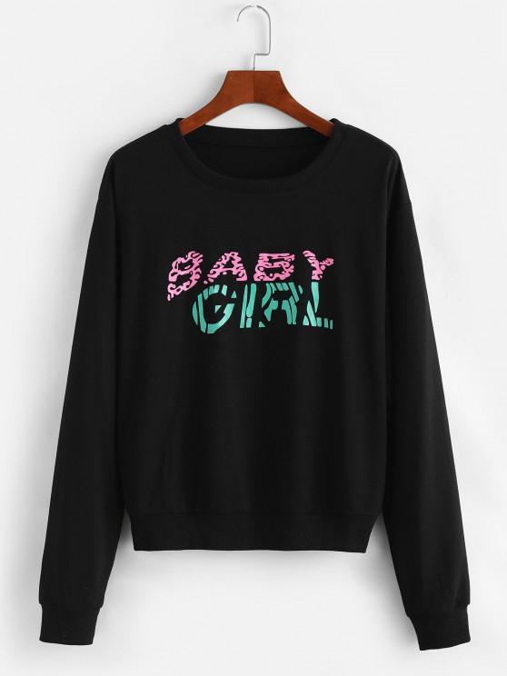 Graphic Baby Girl Sweatshirt - INS | Online Fashion Free Shipping Clothing, Dresses, Tops, Shoes