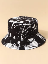 Ink Print Bucket Hat - INS | Online Fashion Free Shipping Clothing, Dresses, Tops, Shoes