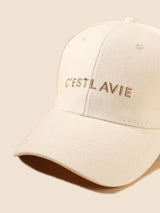 Letter Embroidered Baseball Cap - INS | Online Fashion Free Shipping Clothing, Dresses, Tops, Shoes