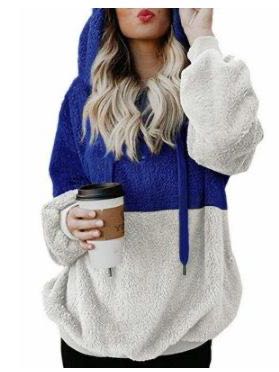 Long Cardigan Fleece With Hat - INS | Online Fashion Free Shipping Clothing, Dresses, Tops, Shoes