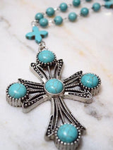 LOVE LIKE MINE NECKLACE - TURQUOISE - INS | Online Fashion Free Shipping Clothing, Dresses, Tops, Shoes