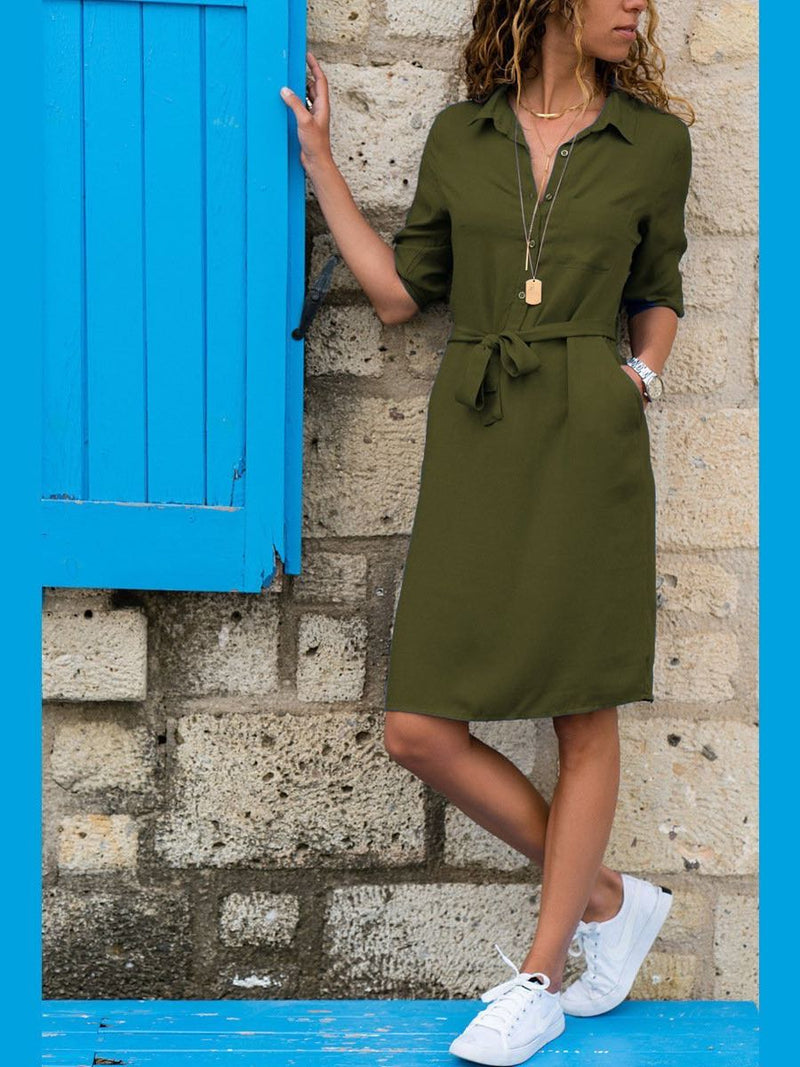 Midi Shirt Skirt For Women - INS | Online Fashion Free Shipping Clothing, Dresses, Tops, Shoes