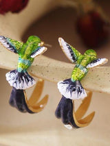 Personalized cute hummingbird earrings - INS | Online Fashion Free Shipping Clothing, Dresses, Tops, Shoes