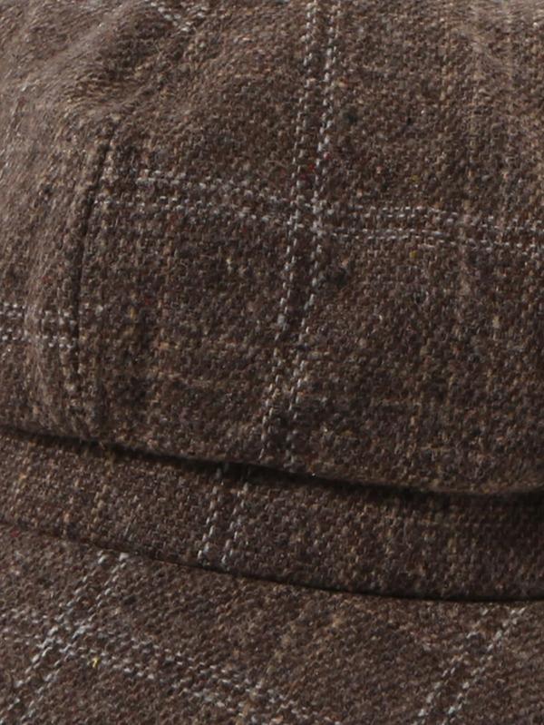 Plaid Baker Boy Hat - INS | Online Fashion Free Shipping Clothing, Dresses, Tops, Shoes