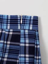 Plaid Print Pleated Skirt - INS | Online Fashion Free Shipping Clothing, Dresses, Tops, Shoes