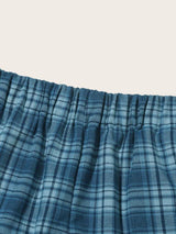 Plaid Print Wide Leg Shorts - INS | Online Fashion Free Shipping Clothing, Dresses, Tops, Shoes