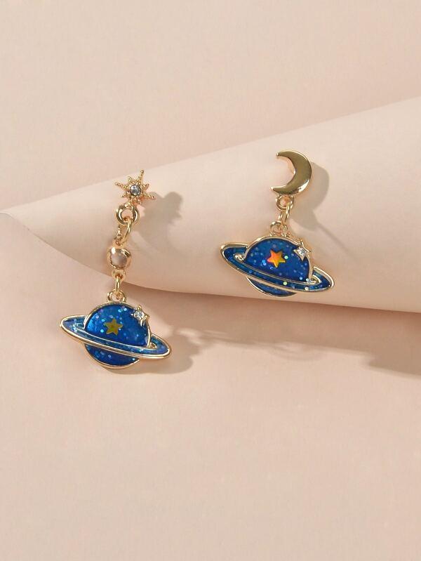 Planet Drop Earrings - INS | Online Fashion Free Shipping Clothing, Dresses, Tops, Shoes
