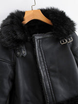 PU Moto Jacket - INS | Online Fashion Free Shipping Clothing, Dresses, Tops, Shoes