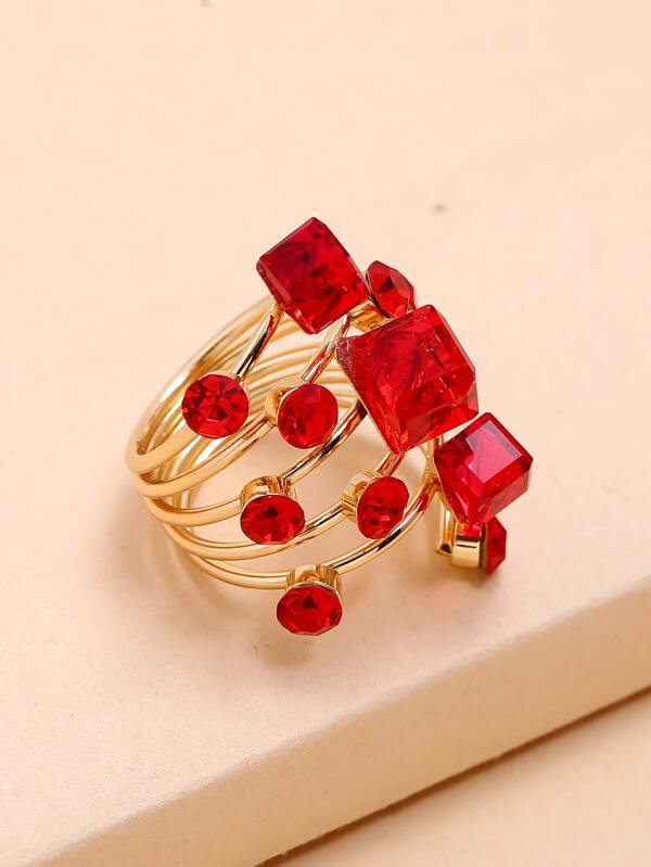 Rhinestone Decor Ring - INS | Online Fashion Free Shipping Clothing, Dresses, Tops, Shoes