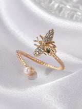 Rhinestone Detail Cuff Ring - INS | Online Fashion Free Shipping Clothing, Dresses, Tops, Shoes
