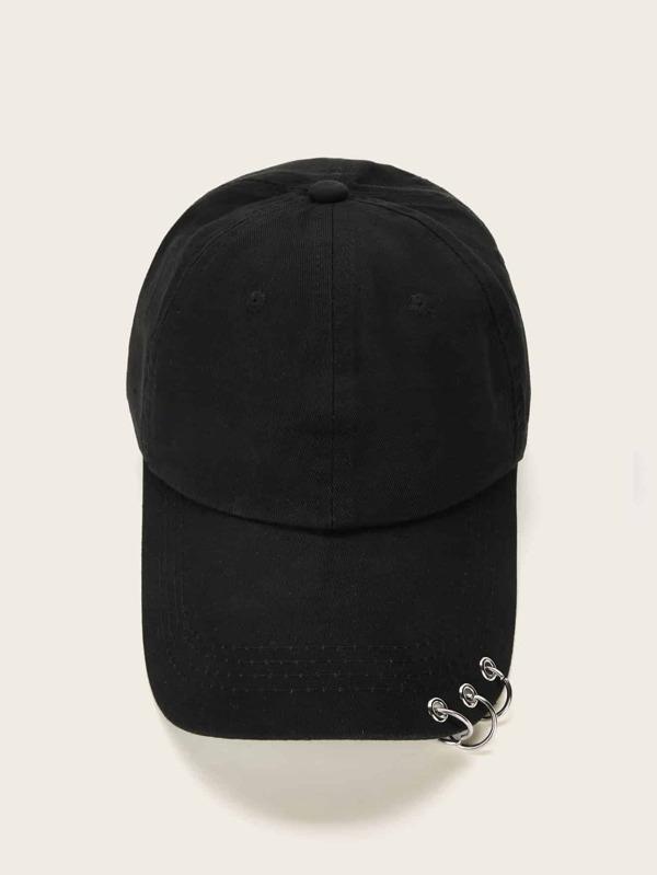 Ring Detail Baseball Cap - INS | Online Fashion Free Shipping Clothing, Dresses, Tops, Shoes