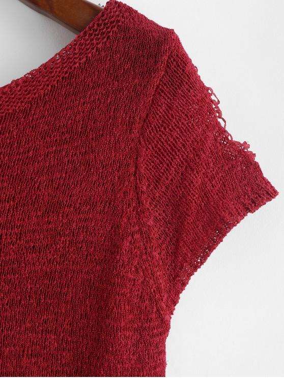 Ripped Knit Top - INS | Online Fashion Free Shipping Clothing, Dresses, Tops, Shoes