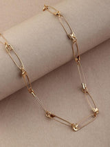 Safety Pin Decor Necklace - INS | Online Fashion Free Shipping Clothing, Dresses, Tops, Shoes