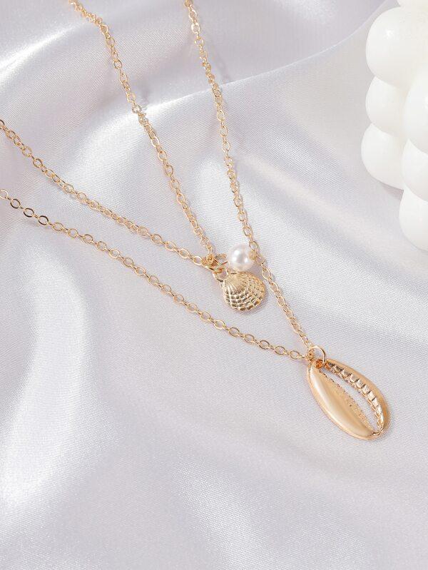 Shell Pendant Necklace - INS | Online Fashion Free Shipping Clothing, Dresses, Tops, Shoes