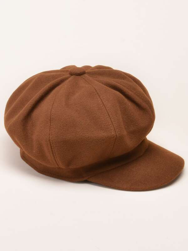 Simple Bakerboy Hat - INS | Online Fashion Free Shipping Clothing, Dresses, Tops, Shoes