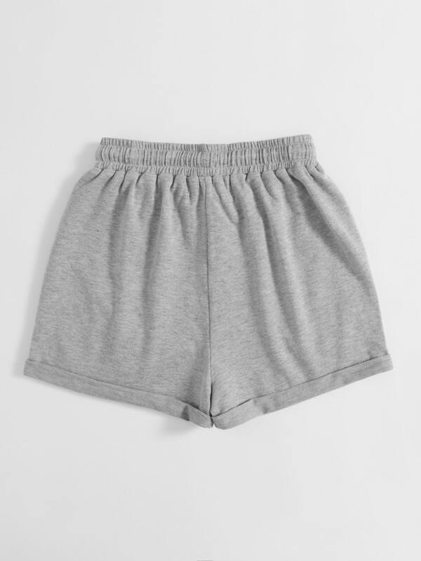 Slant Pocket Drawstring Waist Track Shorts - INS | Online Fashion Free Shipping Clothing, Dresses, Tops, Shoes