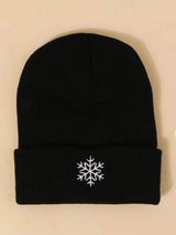 Snowflake Embroidery Knit Beanie - INS | Online Fashion Free Shipping Clothing, Dresses, Tops, Shoes