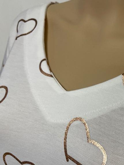Soft Solid Color V-neck Short Sleeve Top - T-Shirts - INS | Online Fashion Free Shipping Clothing, Dresses, Tops, Shoes - 31/05/2021 - Color_White - LXQ