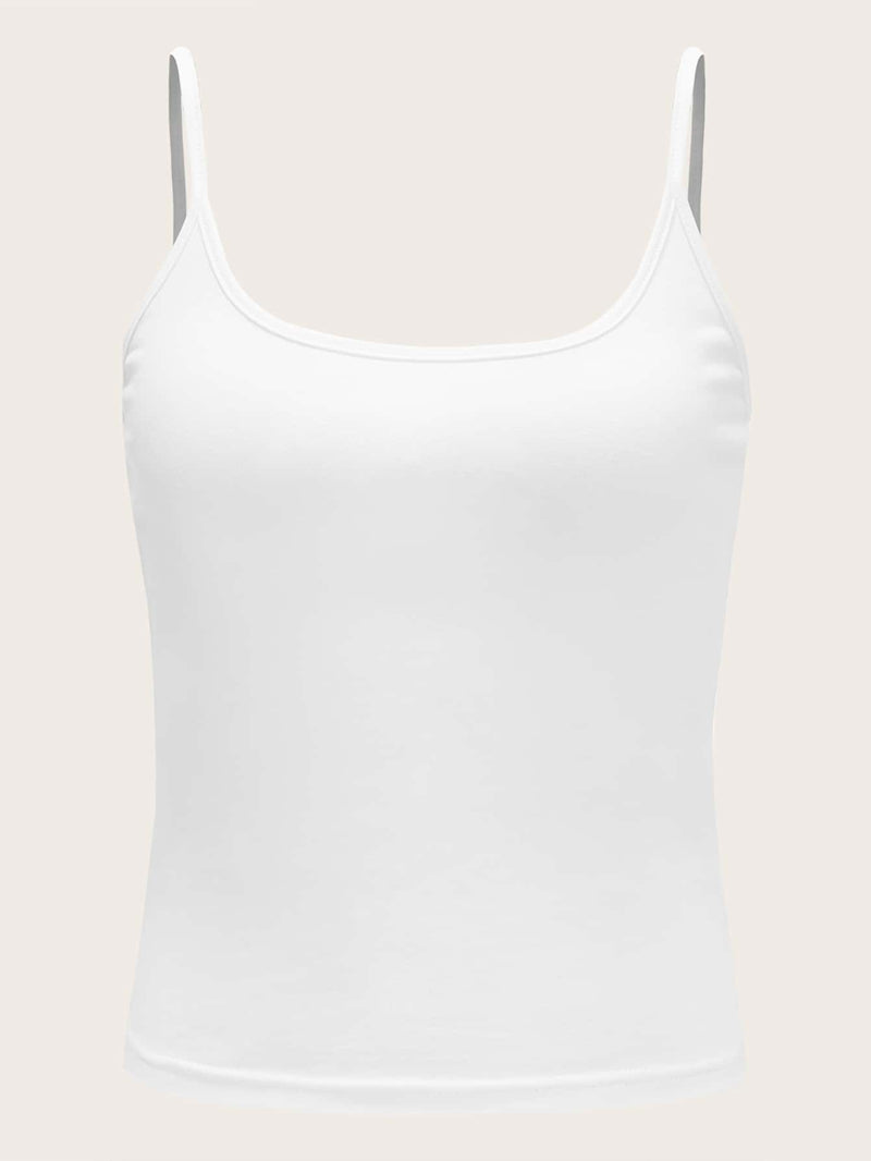 Solid Cami Top - INS | Online Fashion Free Shipping Clothing, Dresses, Tops, Shoes