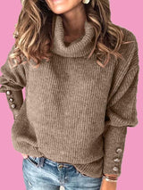 Solid Color Knit Sweater - INS | Online Fashion Free Shipping Clothing, Dresses, Tops, Shoes
