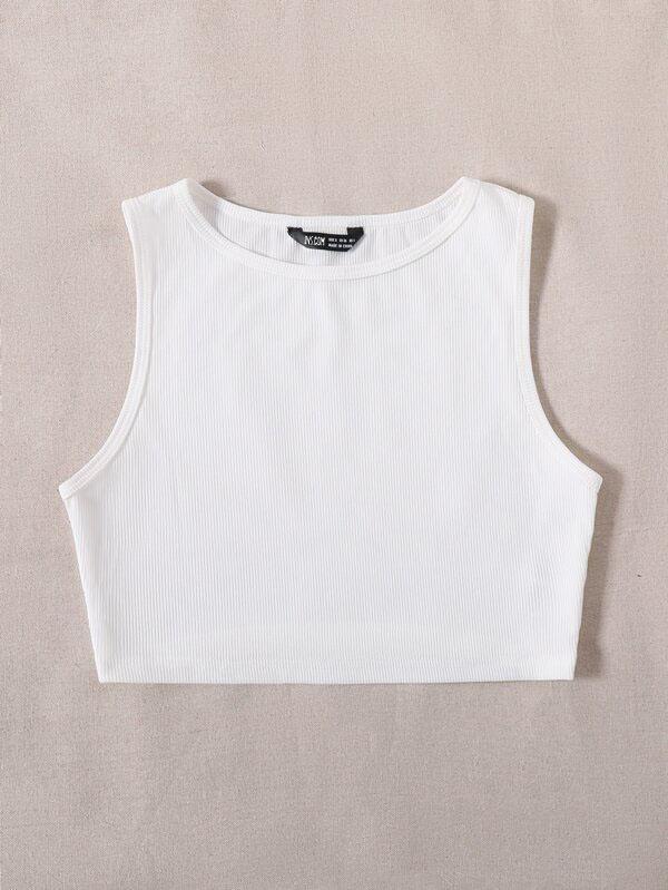 Solid Crop Tank Top - INS | Online Fashion Free Shipping Clothing, Dresses, Tops, Shoes