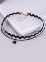 Star Charm Layered Choker - INS | Online Fashion Free Shipping Clothing, Dresses, Tops, Shoes