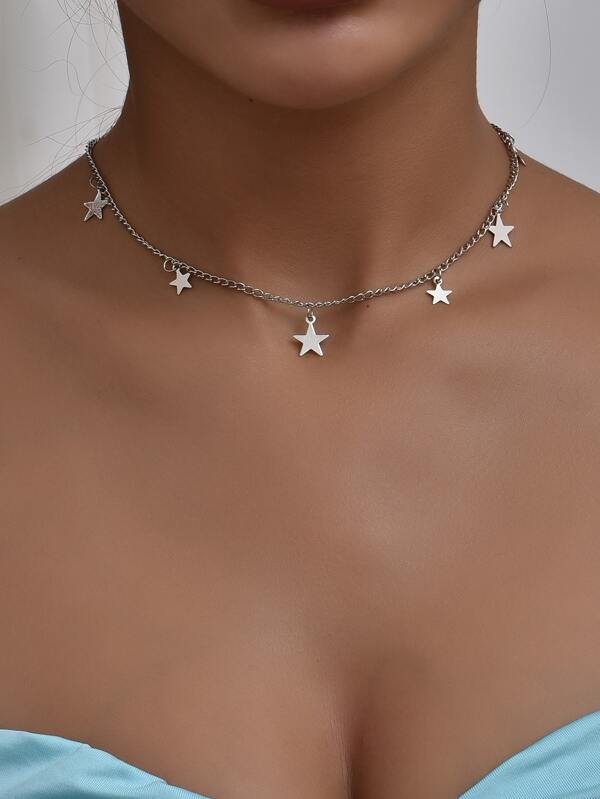 Star Charm Necklace - INS | Online Fashion Free Shipping Clothing, Dresses, Tops, Shoes