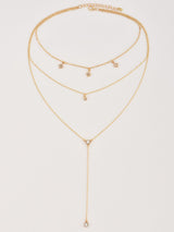 Star Detail Lariats Layered Necklace - INS | Online Fashion Free Shipping Clothing, Dresses, Tops, Shoes