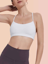 Strappy Back Sports Bra - Activewear - INS | Online Fashion Free Shipping Clothing, Dresses, Tops, Shoes - 02/04/2021 - 2XL - Activewear