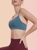 Strappy Back Sports Bra - Activewear - INS | Online Fashion Free Shipping Clothing, Dresses, Tops, Shoes - 02/04/2021 - 2XL - Activewear