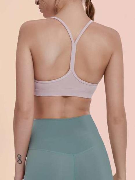 Strappy Back Sports Bra - Activewear - INS | Online Fashion Free Shipping Clothing, Dresses, Tops, Shoes - 02/04/2021 - 2XL - Activewear