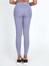 Stretch Leggings Back Waist Hole For Headset Line - Leggings - INS | Online Fashion Free Shipping Clothing, Dresses, Tops, Shoes - 02/26/2021 - Autumn - Black
