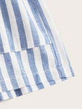 Striped Self-Tie Paperbag Shorts - INS | Online Fashion Free Shipping Clothing, Dresses, Tops, Shoes