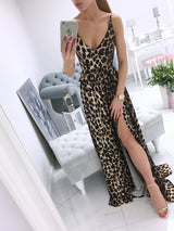 Summer Fashion Print Dress Mopping Dress - Maxi Dresses - INS | Online Fashion Free Shipping Clothing, Dresses, Tops, Shoes - 14/05/2021 - 140521 - Color_Leopard