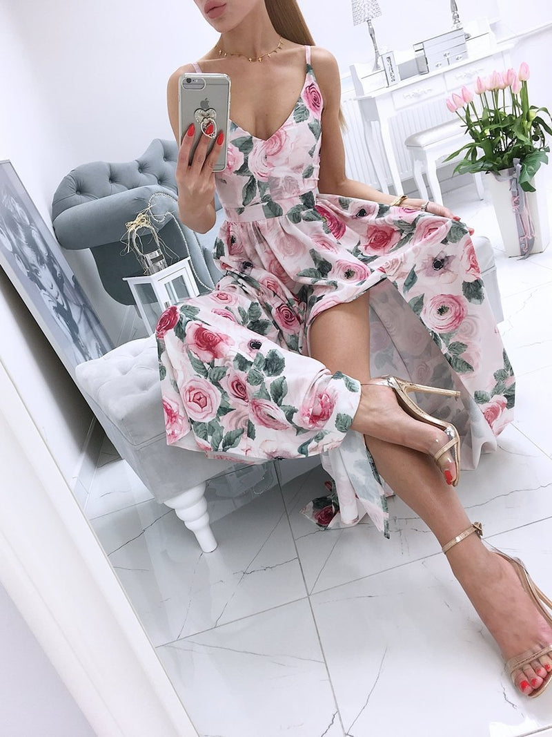 Summer Fashion Print Dress Mopping Dress - Maxi Dresses - INS | Online Fashion Free Shipping Clothing, Dresses, Tops, Shoes - 14/05/2021 - 140521 - Color_Leopard