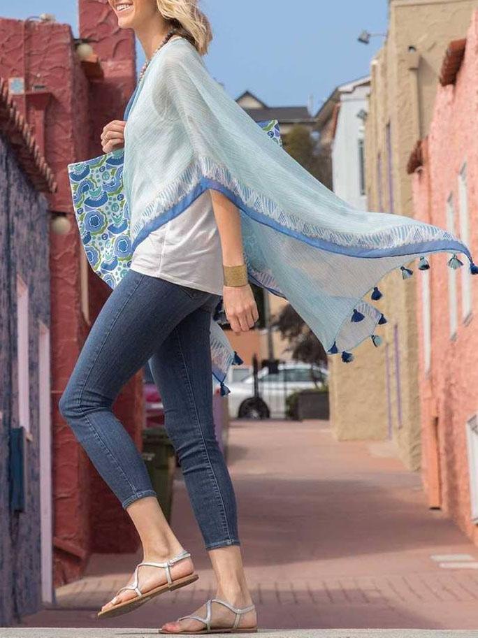 Summer Kimono Wrap/Scarf - SCARF - INS | Online Fashion Free Shipping Clothing, Dresses, Tops, Shoes - apparel - backin - beach