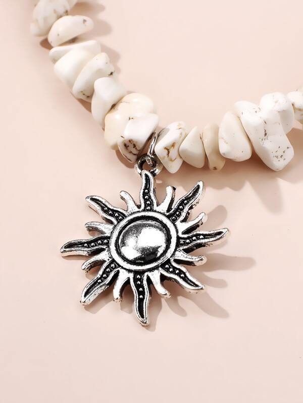 Sun Pendant Necklace - INS | Online Fashion Free Shipping Clothing, Dresses, Tops, Shoes