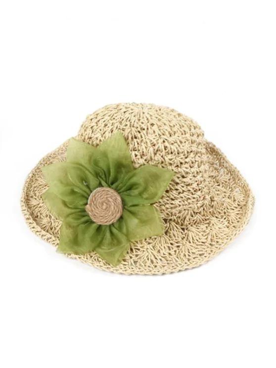 Sunflower Parent-child Crochet Straw Hat - INS | Online Fashion Free Shipping Clothing, Dresses, Tops, Shoes